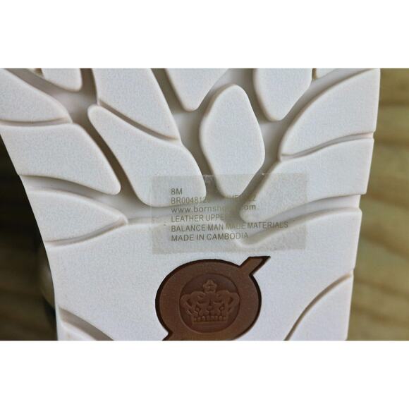 New Born Sandals Womens 8 Green Leather Freesla Braided Flats Shoes - Picture 8 of 8